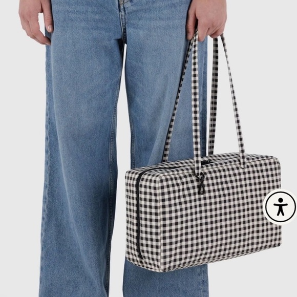 BAGGU MEDIUM NYLON BOWLER BAG - Picture 3 of 4